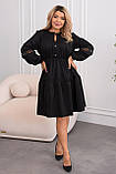 Плаття для пишних дам "Евро Костюмка". Розміри: 48-50, 52-54, 56-58, 60-62, фото 4