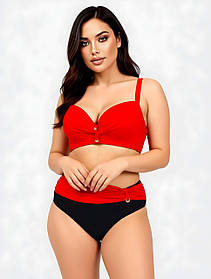 Купальник жіночий Fuba 25289 червоний 48 50 52 54 56 розмір