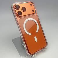 Чохол на айфон 17 PRO Magsafe для iPhone Mango case Magnetic магнітний прозорий на айфон 17 про Crystal clear