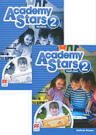 Англійська мова Academy Stars 2 Ukraine { pupil's book+ workbook }.