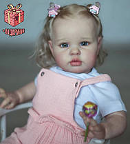 Лялька реборн дівчинка, приголомшлива бешкетна крихітка