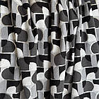 Стрейч кулір, сіро-чорний з сріблом, фото 2