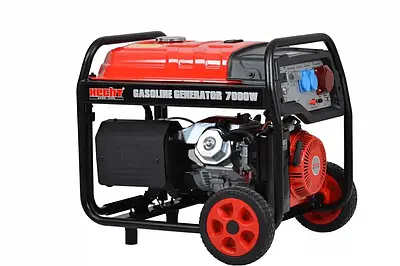 Бензиновий генератор HECHT GG8000 7 кВт, 4-тактний двигун, бак 25 л