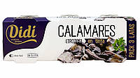 Кальмари Trozos en tinta Didi 3x80г Іспанія