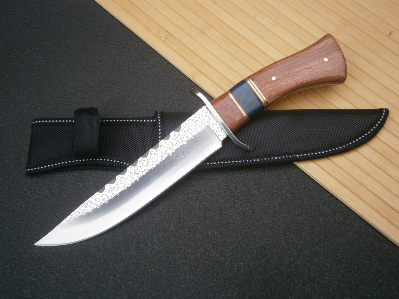 Ніж фултанг для туризму полювання та риболовлі Columbia А-167 з чохлом 31 см, фото 1