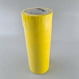 Скотч 45 мм/80м/38мк Жовтий "Супер Торба"(10,4/1,04) (6 шт), фото 3