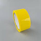 Скотч 45 мм/80м/38мк Жовтий "Супер Торба"(10,4/1,04) (6 шт), фото 4