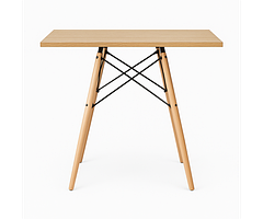 Стіл Ельба N квадратний дерев'яний 80*80 см