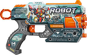 Пістолет механічний з барабаном та м'якими кулями №BH135