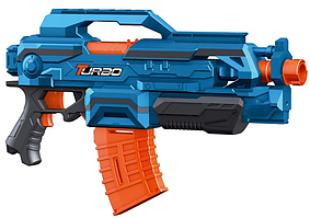 Пістолет автомат. з магазином на бат-ці.з м'якими кулями 24шт №ВТ347