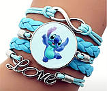 Браслет на руку Стіч Disney Stitch, Стіч Краля Stitch Angel 2 кольори, фото 4