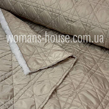 Плащівка стьобана двостороння матова Тропа Dior Наповнювач мікропух 100 гм щільність Таш