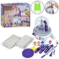 Набір для творчості 1005C гончарне коло/гончарне коло,регул.швидкості, педаль,глина,іфарби,USB,кор.