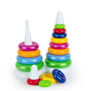 Піраміда Веселка Bamsic для дітей