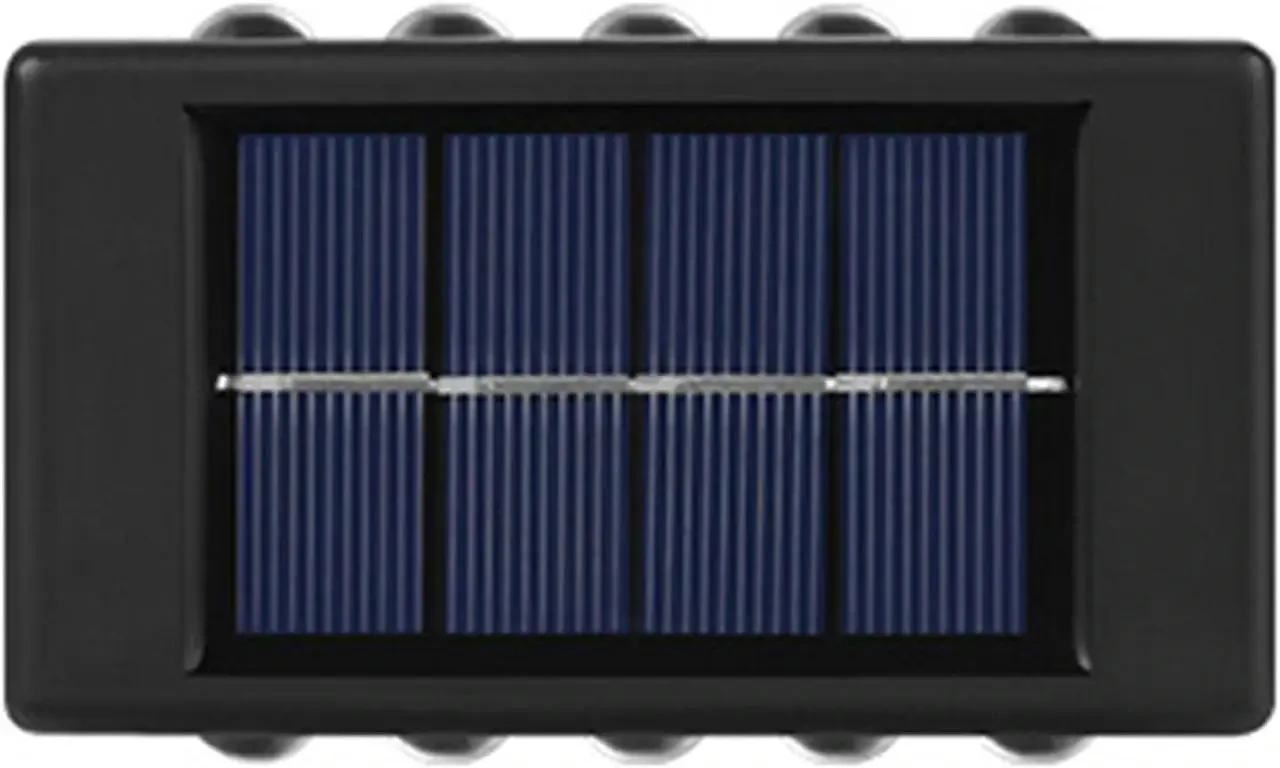 Настінний сонячний світильник для зовнішнього освітлення (10 LED), фото 1