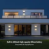 Настінний сонячний світильник для зовнішнього освітлення (10 LED), фото 2