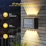 Настінний сонячний світильник для зовнішнього освітлення (10 LED), фото 3