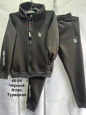 Теплий спортивний костюм чоловічий норма на флісі