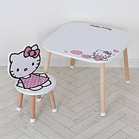Дитячий столик зі стільчиком M 502-7, Hello Kitty