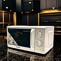 Механічна мікрохвильова піч Rainberg 1200Вт  Мікрохвильовка 20л Мікрохвильова піч 5 рівнів потужності К2