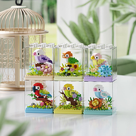 ПАПУГИ В КОЛБЕ