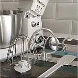 Планетарний тістоміс Rainberg 3200Вт Тістоміс 5л чаша Настільний кухонний міксер К2, фото 5