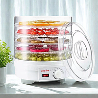 Електросушарка Zepline 800Вт Електросушка для фруктів Електрична сушарка на 5 піддонів К2