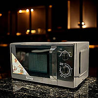 Мікрохвильова піч Rainberg 1200Вт Вмістка мікрохвильовка 20л Мікрохвильова піч з розморожуванням К2