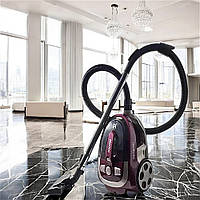 Потужний контейнерний пилосос Henschll 3000Вт Безмішковий пилосос для дому Пилосос з регулятором потужності К2