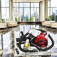 Пилосос з турбощіткою Rainberg Потужний пилосос 3500Вт Безмішковий пилосос К2