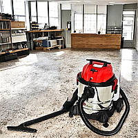 Потужний пилосос 2в1 Domotec 3000Вт Пилосос для сухого і волого прибирання Миючий пилосос для дому 20л К2