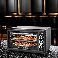 Настільна електропіч Asel Вмістка електрична духовка 33л Духовка електрична з 3 режимами К2