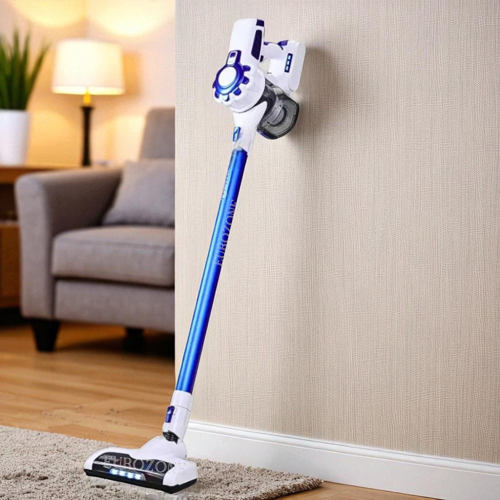 Ручний вертикальний пилосос Rainberg К2 Бездротовий пилосос 2500Вт Пилосос без мішка на акумуляторі, фото 1