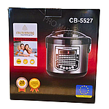 Мультиварка Crownberg 42 програми К2 Пароварка з нержавіючої сталі 1000Вт Електрична рисоварка 5 л, фото 5