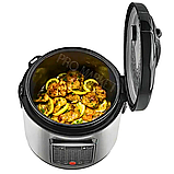 Мультиварка Crownberg 42 програми К2 Пароварка з нержавіючої сталі 1000Вт Електрична рисоварка 5 л, фото 6