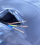 Кабель провід ПВС 3х1.5 чорний, мідний круглий Одеса ГОСТ (кратно 5м), фото 4