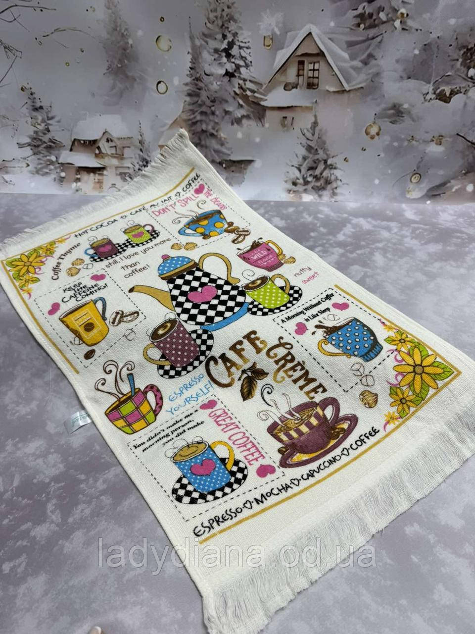 Велюрові рушники для кухні, м'які, натуральні, бавовняні, набір 12 шт., 40*60 см, різні моделі, фото 1