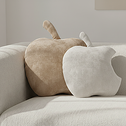 Подушка декоративна у формі Яблука Епл • Декор для дому • М’яка інтер’єрна подушка Apple