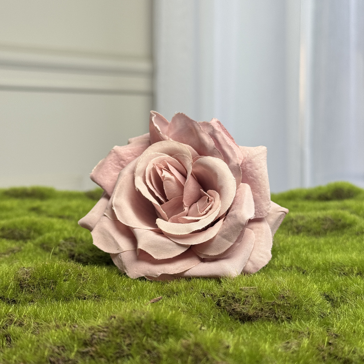 Троянда Гала пастельний голівка штучна |Д-8 см | В-5 см |25 шт. в упаковці, фото 1