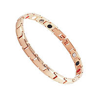 Магнітний браслет для здоров'я Type D4 19 см рожевий, фото 2