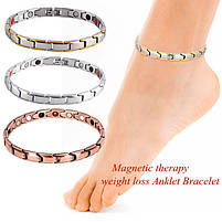 Магнітний браслет для здоров'я Type D4 19 см рожевий, фото 8