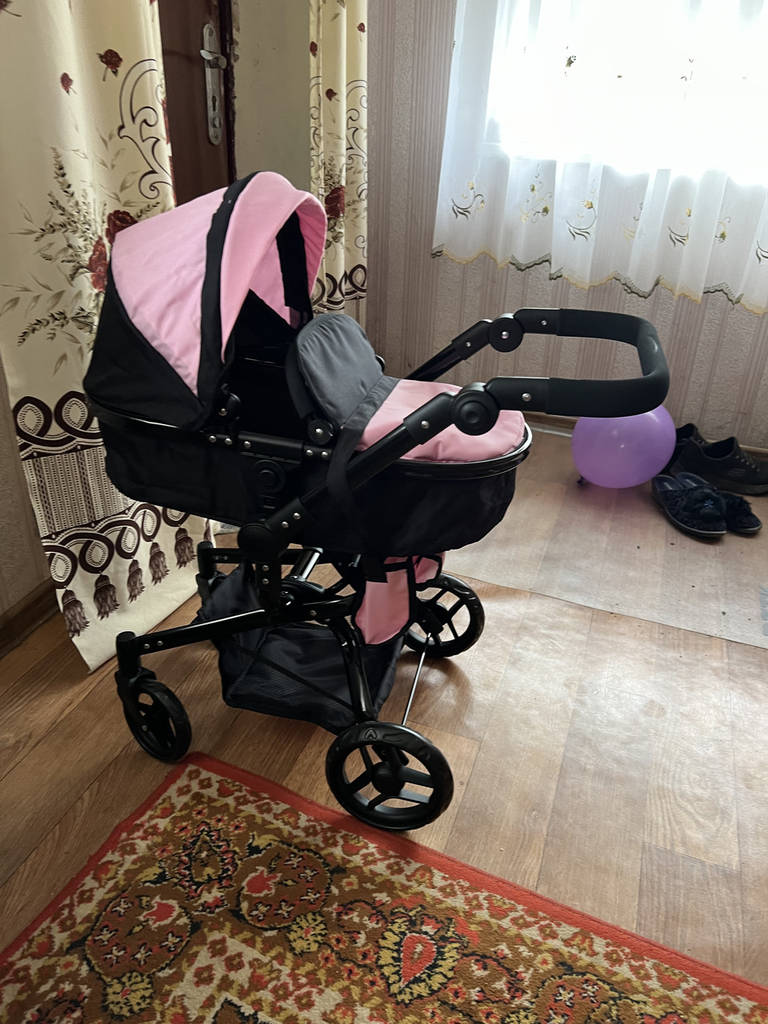 Коляска для ляльки 2в1 Carrello Fortuna 9695 PINK Рожева - фото покупців 1