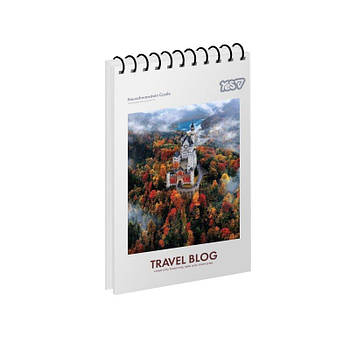 Зошит для записів Yes А6/80 од. спіраль "Travel" 152289 G-Rich