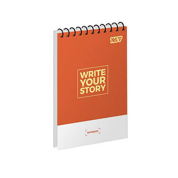 Зошит для записів Yes А6/80 у клітинку спіраль "Stay cool today" 152279 G-Rich