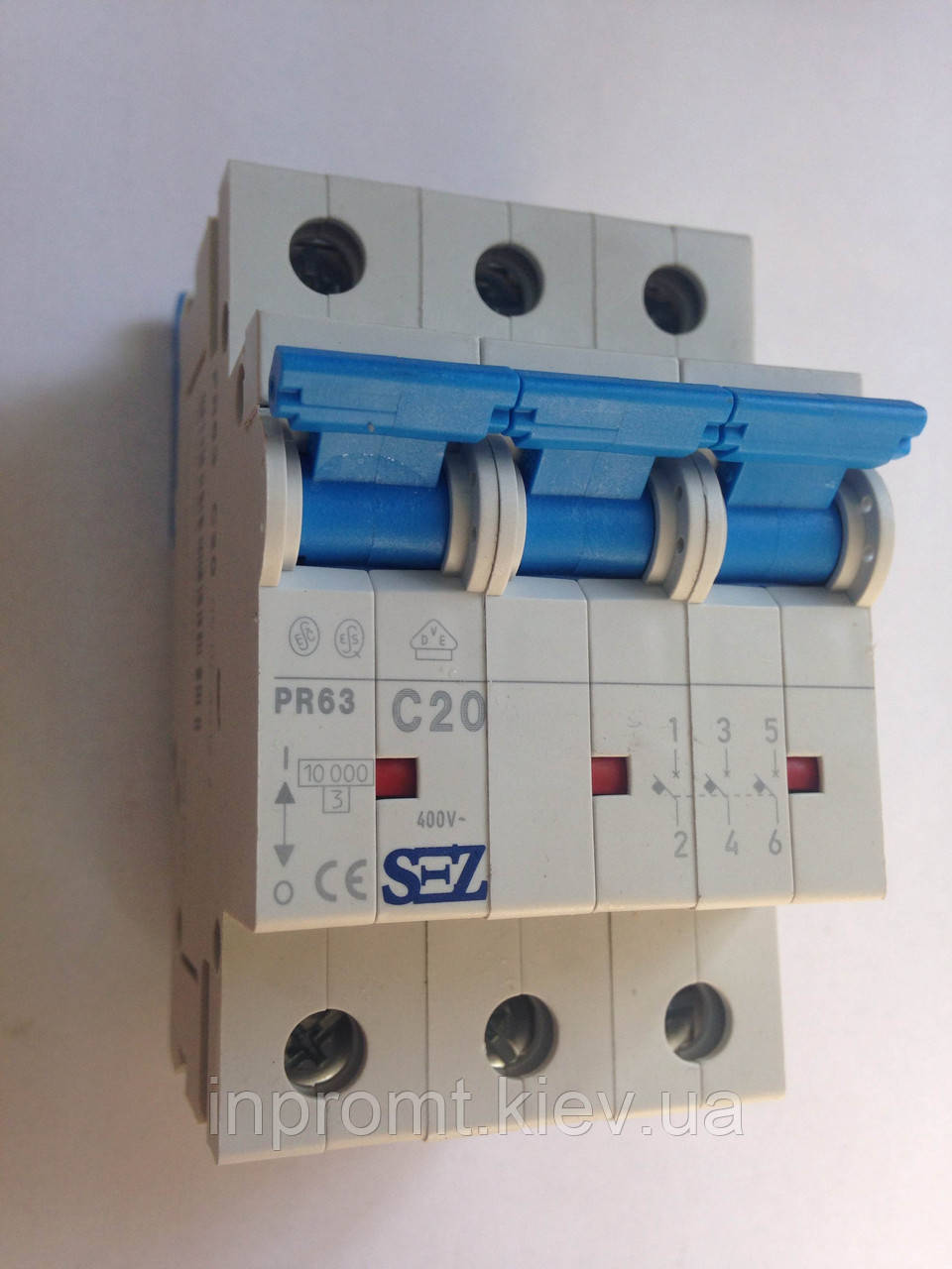 Автоматичний вимикач PR63С20