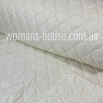 Плащівка стьобана 2-стороння Матова Тропа Zara пісочний годинник Молочний