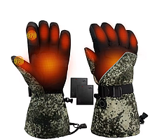 Рукавички з підігрівом унісекс водонепроникні 45-53 ° с. Універсальний розмір