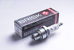 Свiча запалювання Газель,Волга,УАЗ,ГАЗ 53 дв.402 (1шт) (вир-во BRISK,Чехiя)