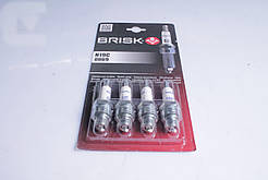 Свiча запалювання Газель,Волга,УАЗ,ГАЗ 53 дв.402 (компл.4шт) (вир-во BRISK,Чехiя)