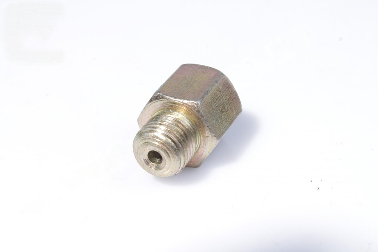 Перехiдник рiзьб. з M12*1.25 на M10*1.25 (зовнiшнi12-внутрiшнi10-цилiндри) Волга,Газель (вир-во Україна), фото 1